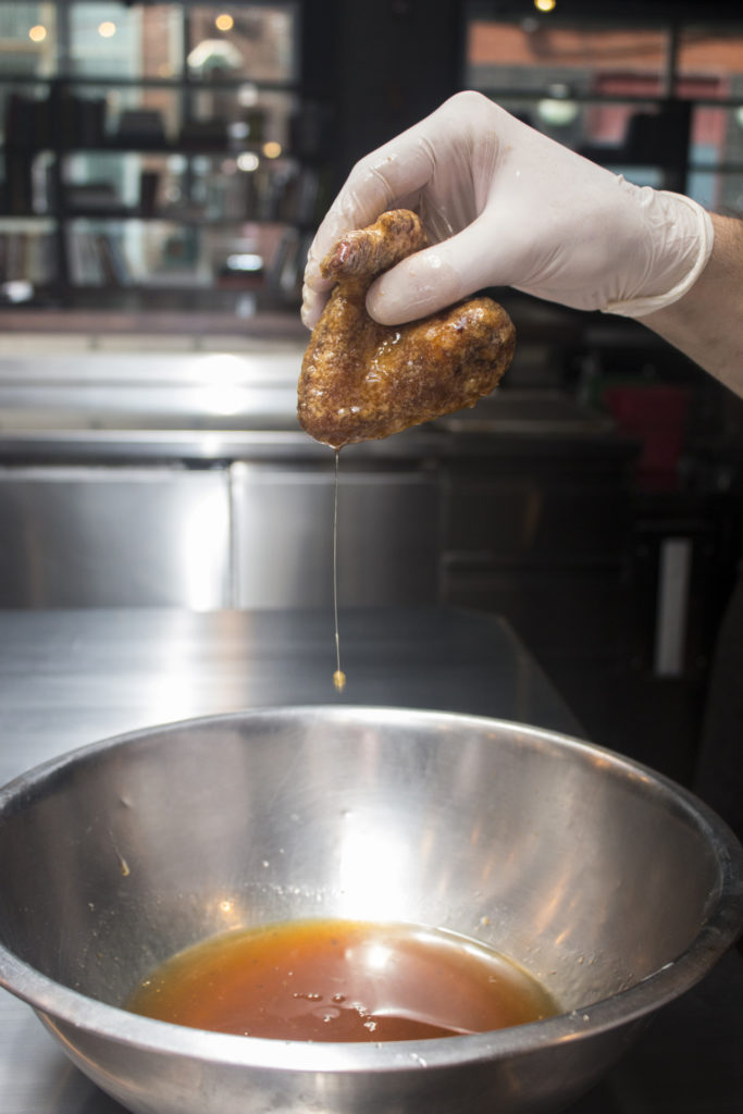 Making Ko Bar’s Cold Fried Chicken Momofuku Peachy Keen
