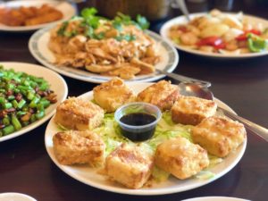 LA Chinatown Food Spread