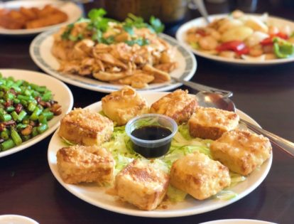 LA Chinatown Food Spread