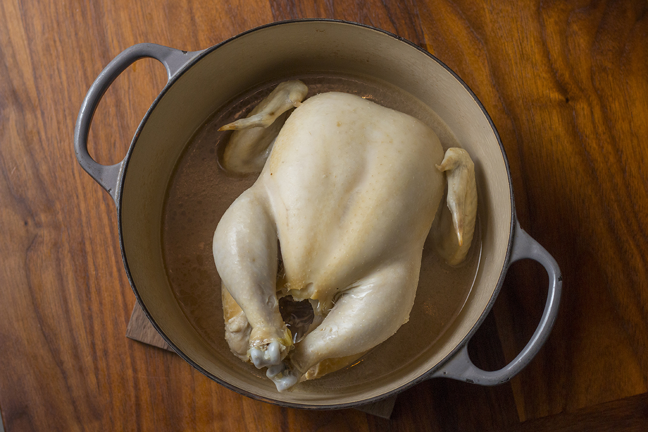 Boil Your Chicken Instead of Roasting It