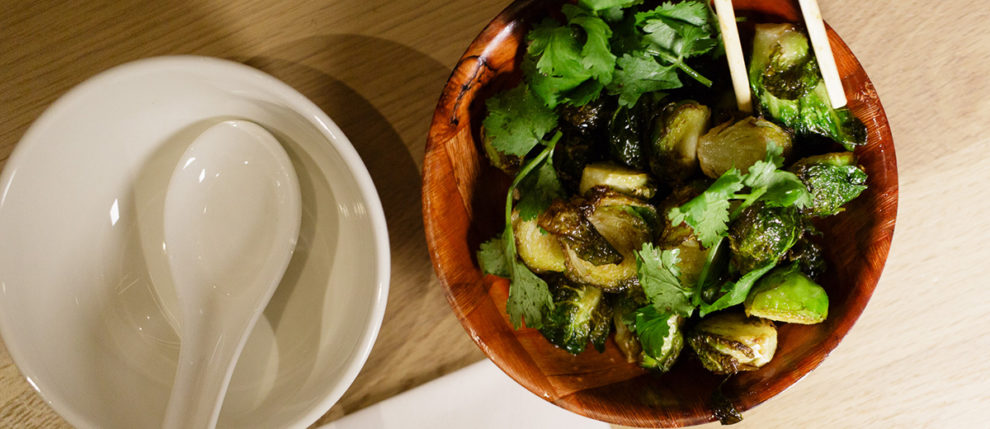 Bowl of Brussels sprouts