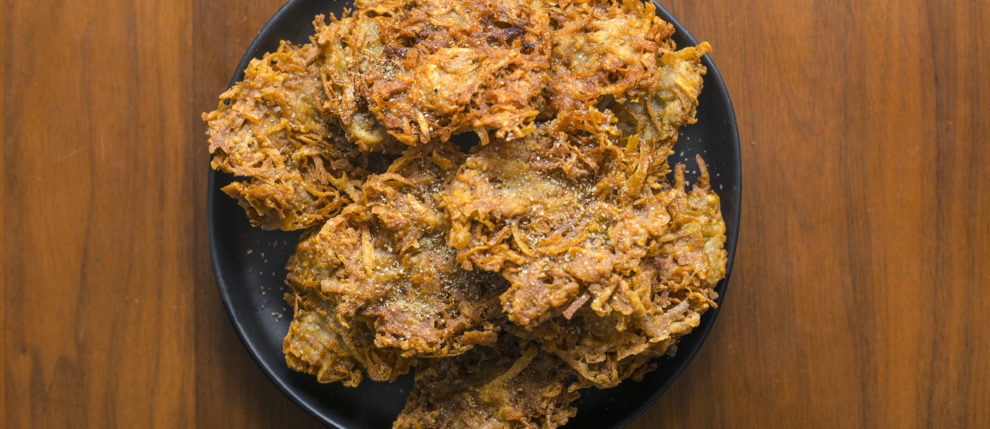 plate of hashbrowns