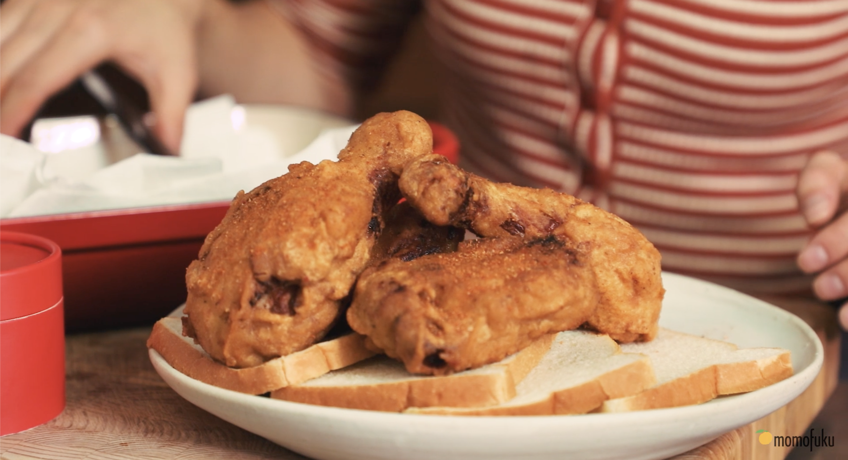 Spicy Fried Chicken Momofuku Peachy Keen