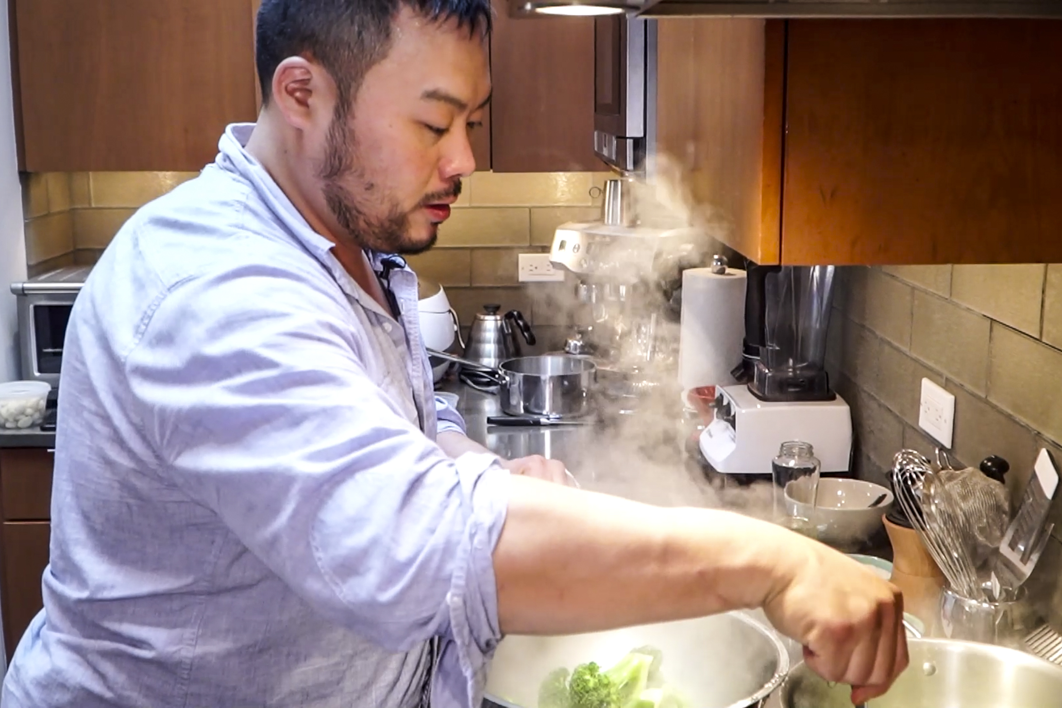 David Chang’s Trick for the Best Steamed Vegetables