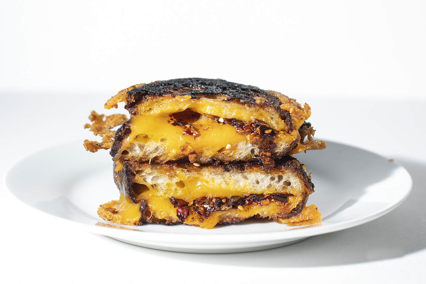 Paul Carmichael’s Grilled Cheese with Chili Crunch